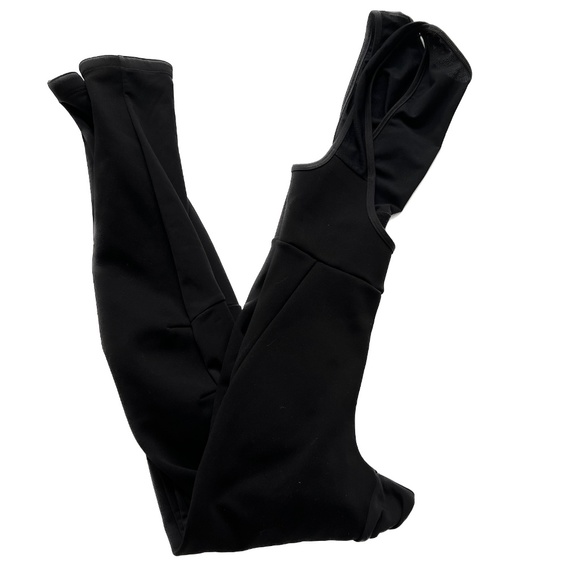 MEC Bib Tights Men's Medium Black Full Length Mesh Upper Not Padded - Picture 2 - Picture 8 of 11